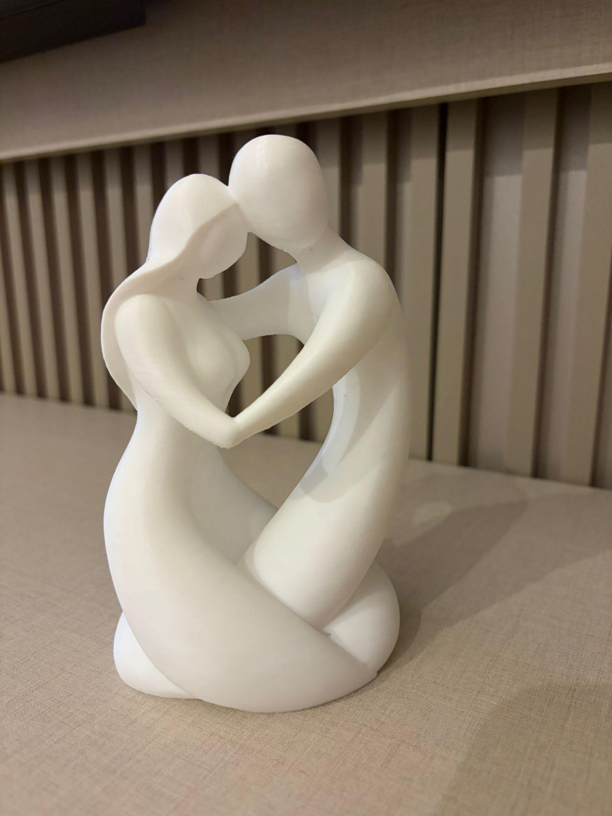 Escultura Decorativa Casal