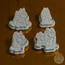 Kit Cortadores de Biscoito Bluey